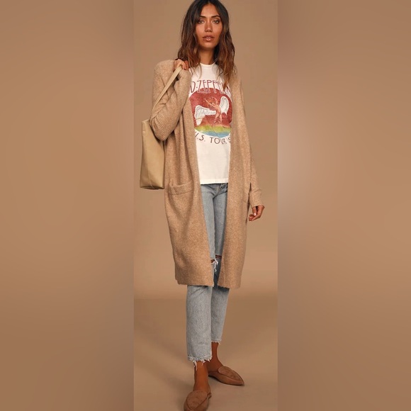 NWT Daydreamer XS Led Zepplin 1975 Tour Boyfriend Tee New - Picture 3 of 8